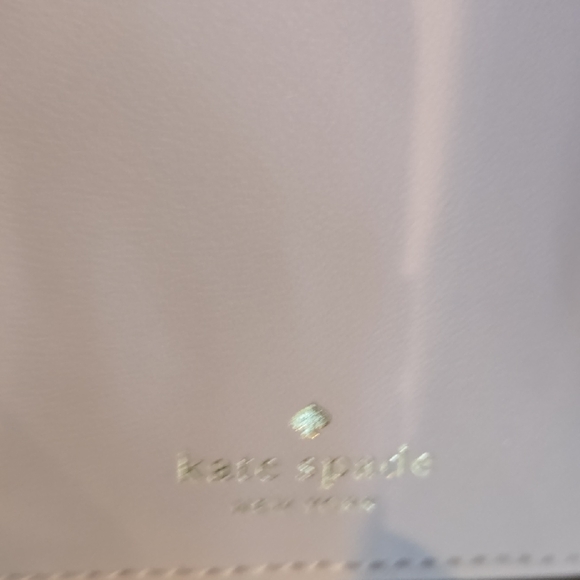 kate spade Lilac Pebbled Leather Zip Wallet with Gold Hardware - Picture 4 of 4